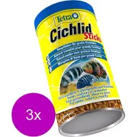 Tetra Cichlid Sticks - Vissenvoer - 3 x 500 ml
