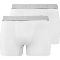 Hanro Boxershorts 'Essentials' grijs / natuurwit