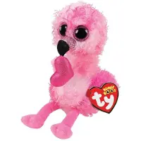 Ty Beanie Boo Dainty de roze Flamingo 15cm