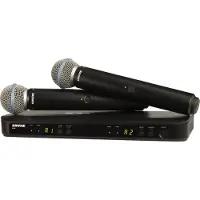 Shure BLX288 - Beta58A Dual Handheld Draadloos