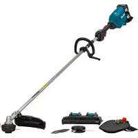 Makita DUR369LPT2 2x18V Li-Ion Accu Bosmaaier Set (2x 5,0Ah) - D-greep - 430mm