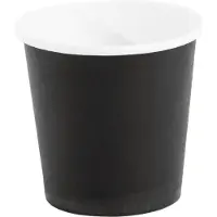 Fiesta Kartonnen Espressobekers 12cl - Zwart ( 50 Stuks )