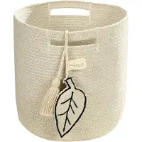 Lorena Canals - Opbergmand Leaf Natural - 30x30x30