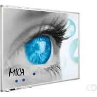 Smit Visual Mat Whiteboard Verrijdbaar - Dubbelzijdig - Magnetisch - Emaille 120 x