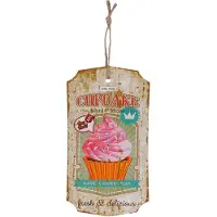Clayre & Eef Tekstbord 27*15 cm