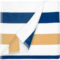 The One Towelling TH1090 Beach Towel Stripe