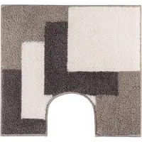 Casilin Graduale WC-mat - 55 x 60 cm - Met uitsparing - Zand