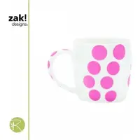Zak!Designs Porseleinen Beker - - Dotdot - 350 ml