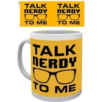 GB eye Geek Mugs Talk Nerdy Mug