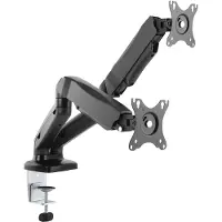 Icy Box ICYBOX monitorstandaard, voor 2x monitoren, tot 27" met tafelhouder