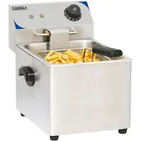Casselin elektrische friteuse 4 l van roestvrij staal - v...