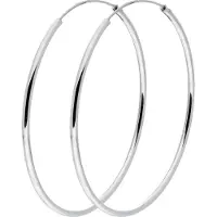 Glow Glowdraadoorringen - zilver - Ø50 mm - ronde buis - 1.9 mm