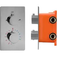 Sapho Douchekraan inbouw best design ore thermostaatkraan 2-weg rvs-304
