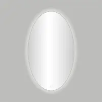 Best design Badkamerspiegel divo-60 led sfeerverlichting 60x80 cm ovaal