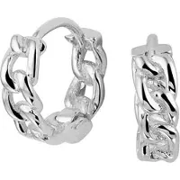 GLAMS klapoorringen - 10.5 mm - Zilver