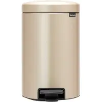 Brabantia Newicon Pedaalemmer 20 Liter - Metallic Gold