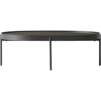 Menu NoNo salontafel L 59,5x96,5 cm Zwart-bruin