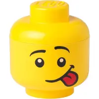 Room copenhagen Opbergbox Iconic Hoofd Silly 16 cm, Geel -