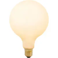 Tala Porcelain III E27 G125 Matte White - 540lm 2700K - Dimbaar
