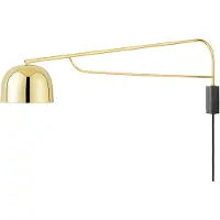 Normann Copenhagen Wandlampe , Goud / Messing, Woonkamer, Metaal