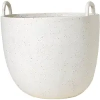 Ferm Living Speckle Pot - Large - Off-White