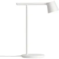 Muuto Tip Tafellamp Wit - Tafellampen Aluminium White - TIPTBL05