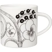 Arabia Paratiisi Mok Zwart 35 Cl - Koffiekopjes Porselein Black - 1005397