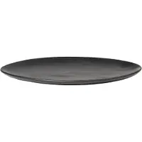 Ferm Living Flow plat bord D22cm zwart