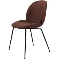 Gubi Bat stoel kunststof zwarte poten New Beige