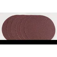 Westfalia Schuurpapier K80 diameter 125 mm zelfklevend 6 stuks