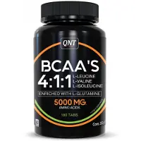 QNT Bcaa's 4:1:1 + L-Glutamine 5000mg 180 St Tabletten