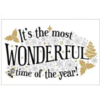 Walplus Home Decoratie Sticker - Most Wonderful Time