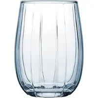 Pasabahce Linka - Blauwe waterglazen - Set van 3 - 380 ml