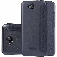 NILLKIN - Huawei Y6 Pro Hoesje - Leather Case Sparkle Series Zwart