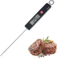 Westmark Insteekthermometer Zwart zwart Kunststof Keukenthermometer