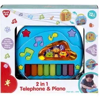 Play & Go 2 in 1 Telefoon en piano - op batt.