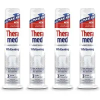 Theramed Whitening - Triple Protection - tandpasta dispenser - 4 x 100 ml