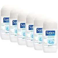 Sanex Aanbieding: 6x deoroller Dermo Protector (50 ml)