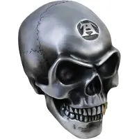 Alchemy England - Gothic Decoratieve Artikelen - Metalised Alchemist schedel - zilverkleurig | Maat Standard