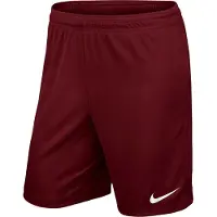 Nike Kinder Park II Knit Shorts, zonder binnenbroek, team rood/wit, maat XS, artikelnummer 725988-677