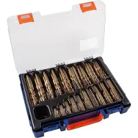 Rotec 170 dlg. Kunststof Cassette Spiraalboren Cobalt 1,0-10,0x0,5 mm - 900.0172K - 900.0172K