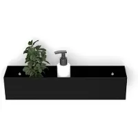 Looox Colour Shelf BoX Planchet 30x10x10 cm mat zwart