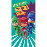 PJ Masks - Strandlaken - Time to be a Hero - 70x140 cm