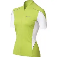 Odlo - Fietsshirt Ld s/s lime green - fietsshirt - dames - groen - maat S