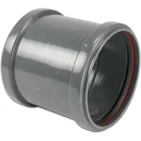 PVC handel Sok PVC-U 250 mm SN4 manchet DN250 grijs KOMO/BENOR