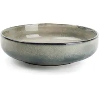 Salt & pepper Diep Bord Meridan Groen Blauw - 22 x 6 cm