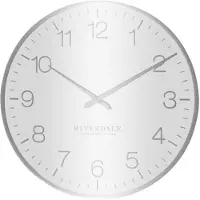 Riverdale Wandklok Ritz Zilver 40,5 cm
