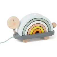 Janod Sweet Cocoon Rainbow Turtle Construction Game Veelkleurig 12 Months-99 Years Kinderen
