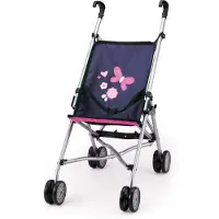 Bayer - Poppenbuggy - Blauw met vlinders