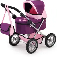 Bayer - Poppenwagen Trendy - Roze en Paars